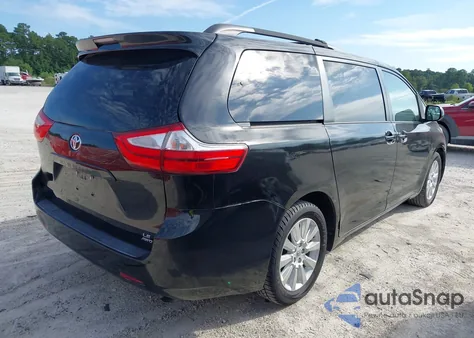 2015 Toyota Sienna Le 7 Passenger из США, поврежденный, VIN 5TDJK3DC5FS096072